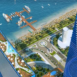 5* Daire Panorama Sea View Orbi City Beach
